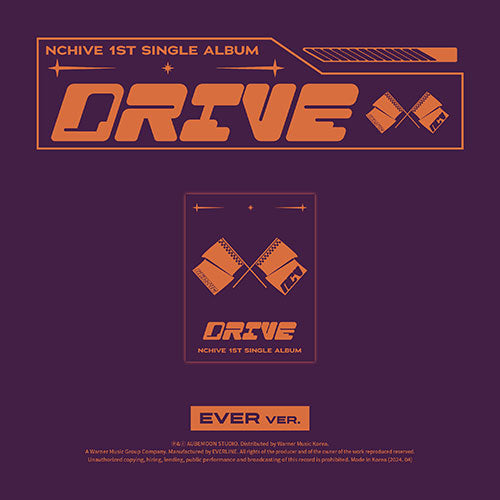 [Pre-Order] NCHIVE - DRIVE 1ST SINGLE ALBUM EVER MUSIC ALBUM