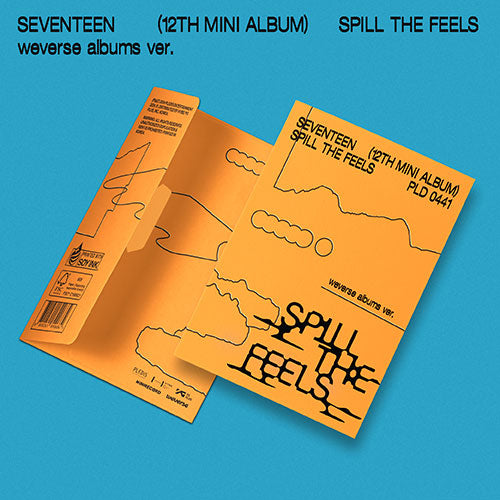 SEVENTEEN - SPILL THE FEELS 12TH MINI ALBUM WEVERSE ALBUMS VER