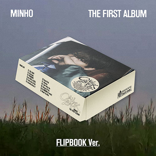 SHINEE MINHO - CALL BACK 1ST ALBUM BOX(Flipbook) Ver