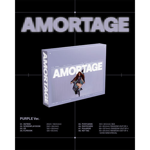 JISOO - AMORTAGE MINI ALBUM EXCLUSIVE EDITION