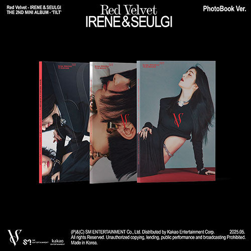 RED VELVET IRENE & SEULGI - TILT 2ND MINI ALBUM PHOTOBOOK VER