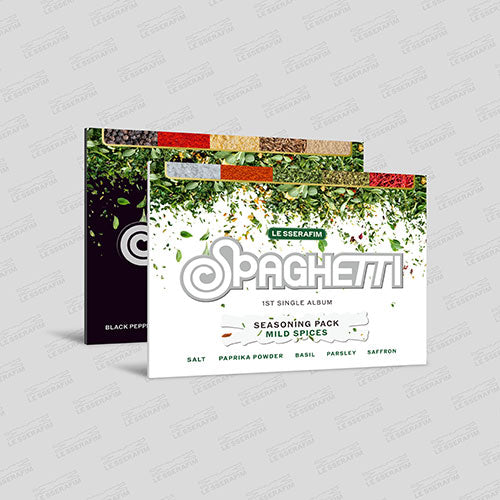 LE SSERAFIM - SPAGHETTI 1ST SINGLE ALBUM WEVERSE ALBUMS VER