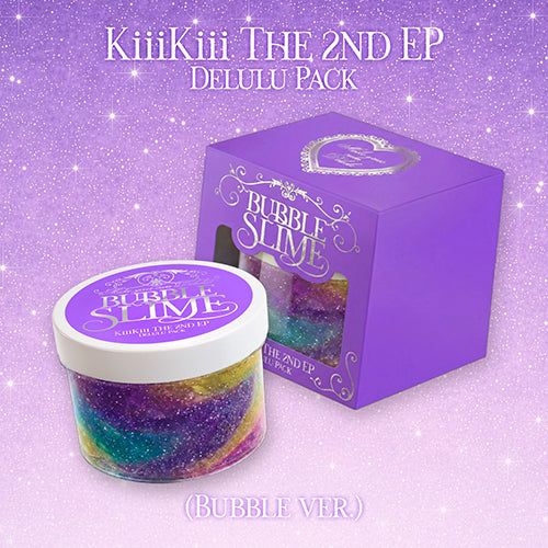 KIIIKIII - DELULU PACK 2ND EP ALBUM Bubble. Version (Limited)