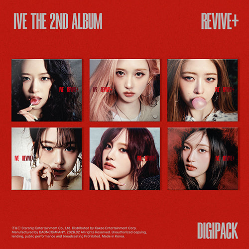 IVE - REVIVE+ 2ND ALBUM DIGIPACK