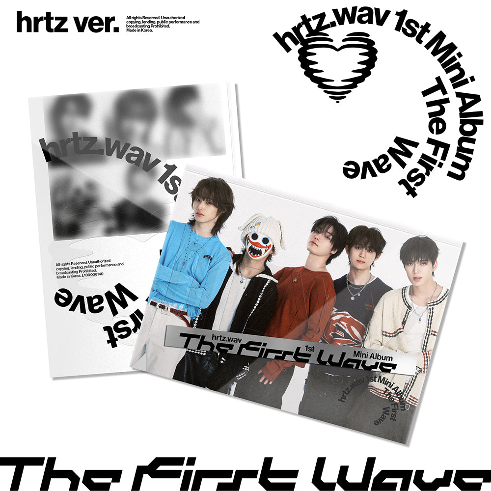 HRTZ.WAV - THE FIRST WAVE 1ST MINI ALBUM STANDARD