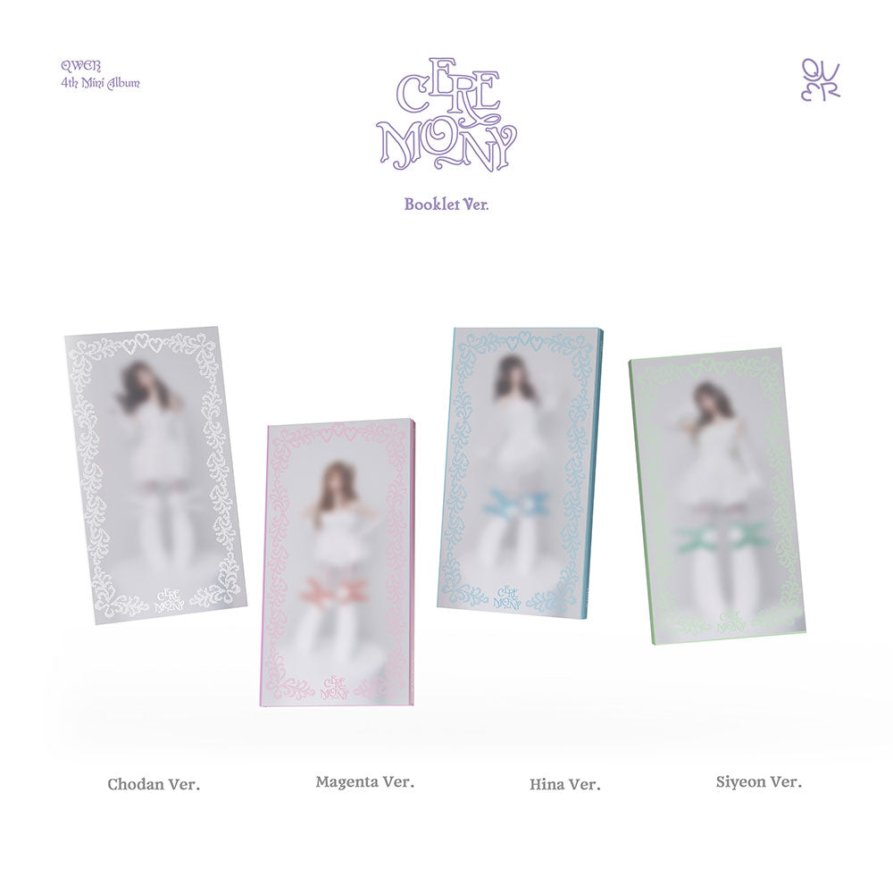 QWER - 4th Mini Ablum 'CEREMONY' (Booklet Ver.)