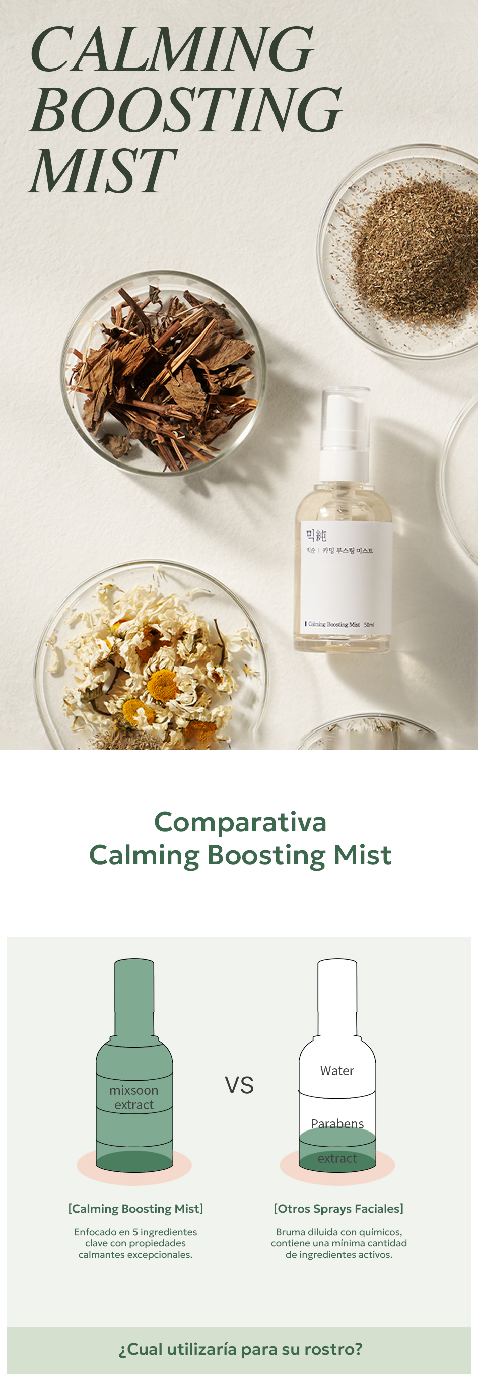 mixsoon Calming Boosting Mist