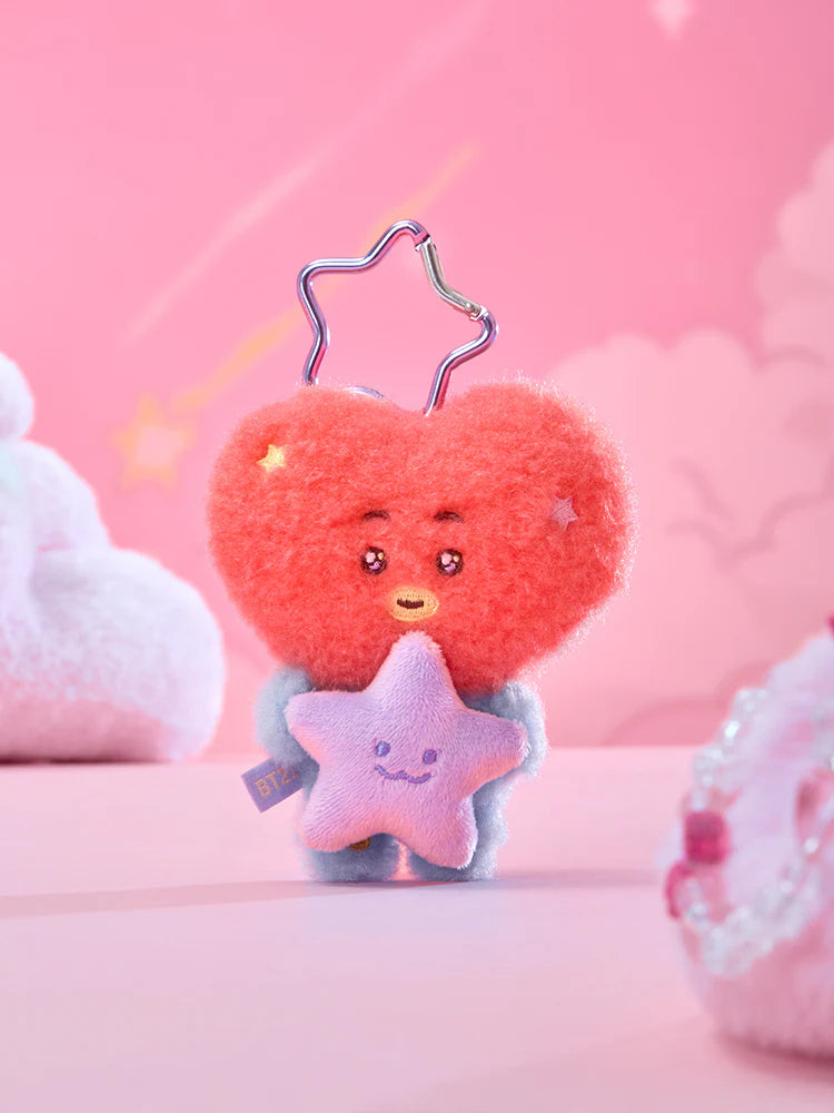 BT21 - THE JOURNEY PURPLE STAR PLUSH KEYRING