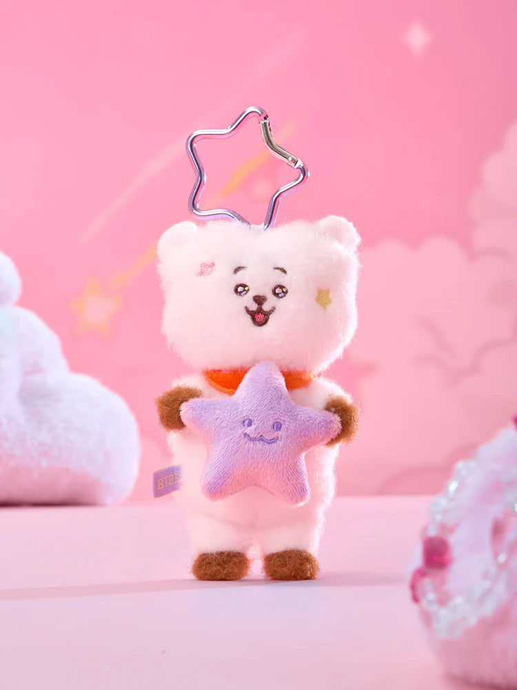 BT21 - THE JOURNEY PURPLE STAR PLUSH KEYRING