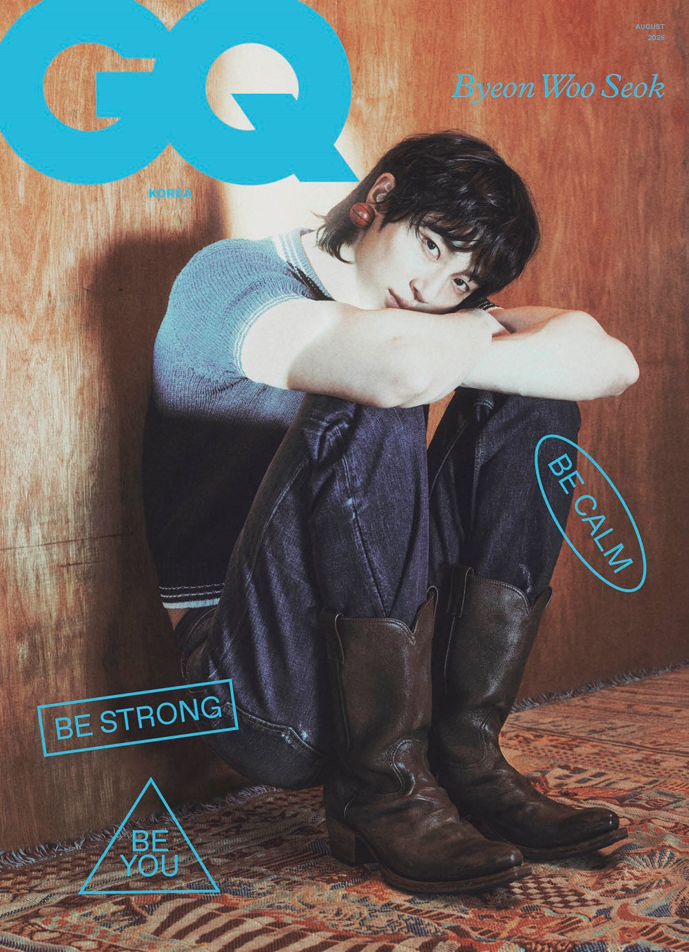 BYEON WOO SEOK - GQ KOREA MAGAZINE 2025 AUGUST ISSUE