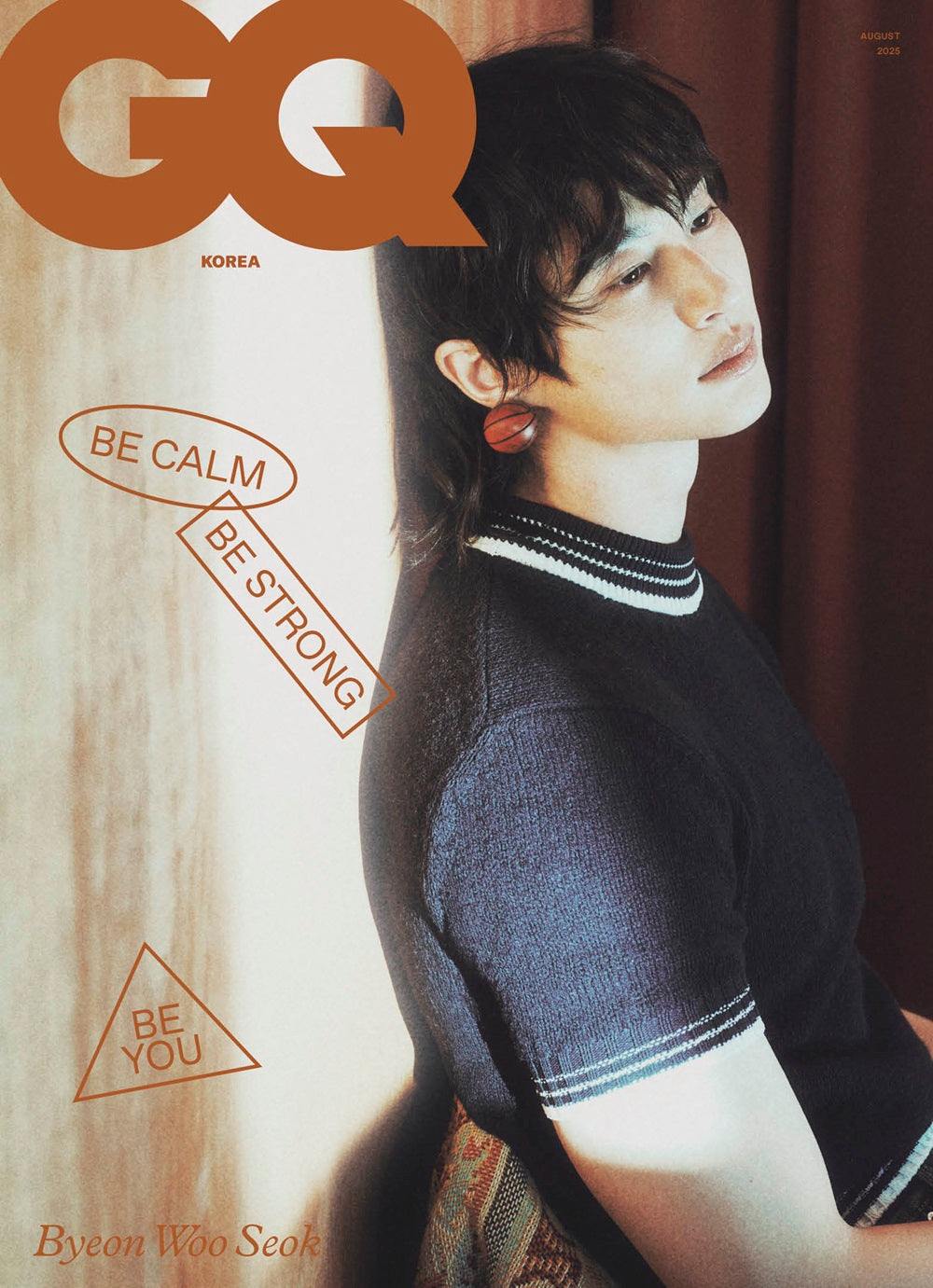 BYEON WOO SEOK - GQ KOREA MAGAZINE 2025 AUGUST ISSUE