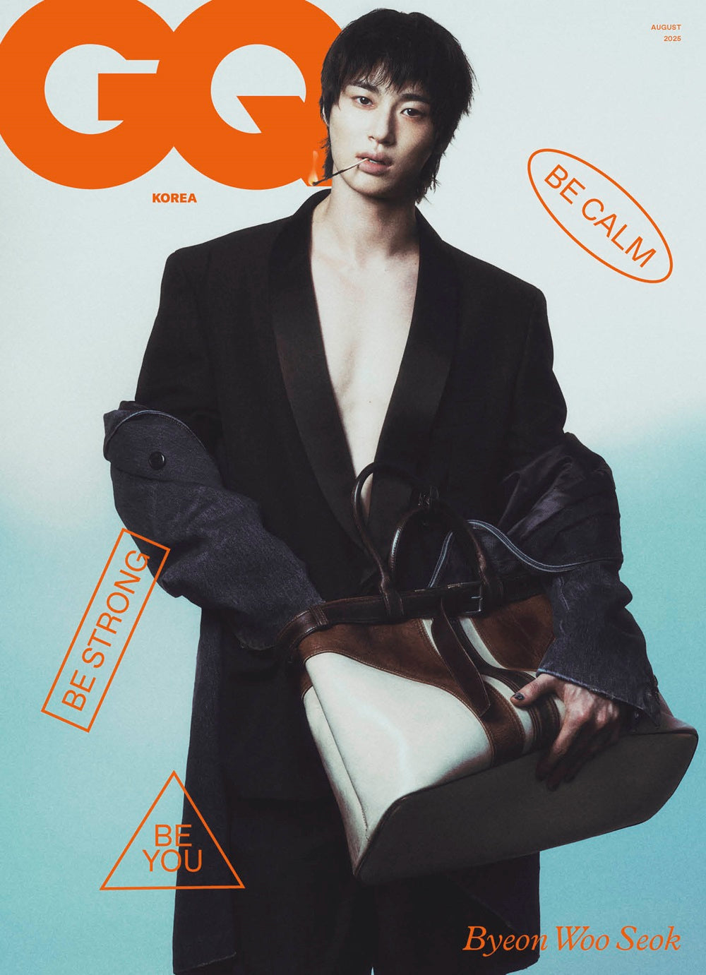 BYEON WOO SEOK - GQ KOREA MAGAZINE 2025 AUGUST ISSUE