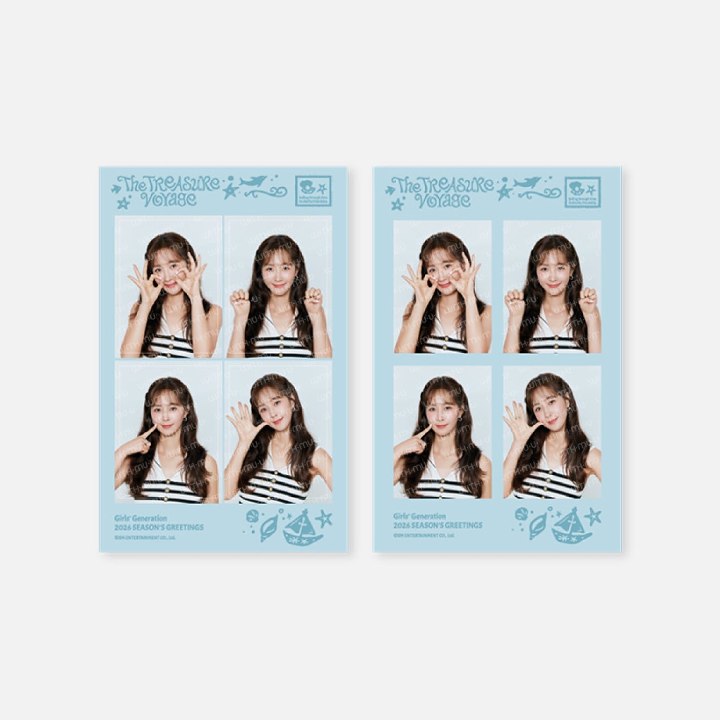 GIRLS' GENERATION - 2026 SM ARTIST SEASON'S GREETINGS 4CUT PHOTO SET