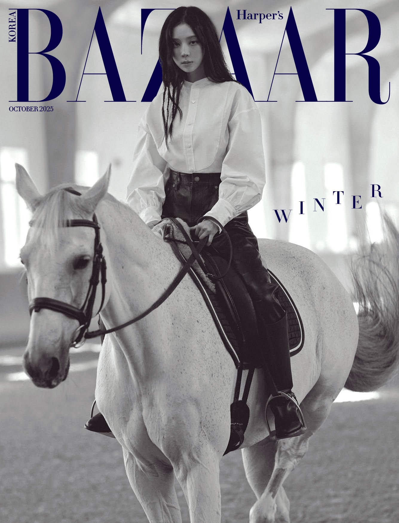 AESPA WINTER - BAZAAR MAGAZINE 2025 OCTOBER ISSUE