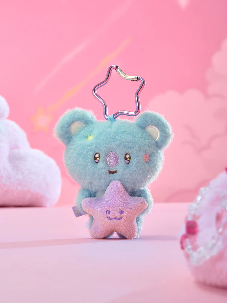 BT21 - THE JOURNEY PURPLE STAR PLUSH KEYRING