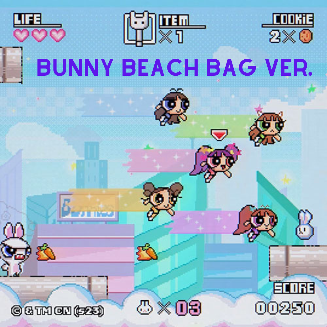 NEWJEANS - GET UP 2ND EP ALBUM BUNNY BEACH BAG VER.