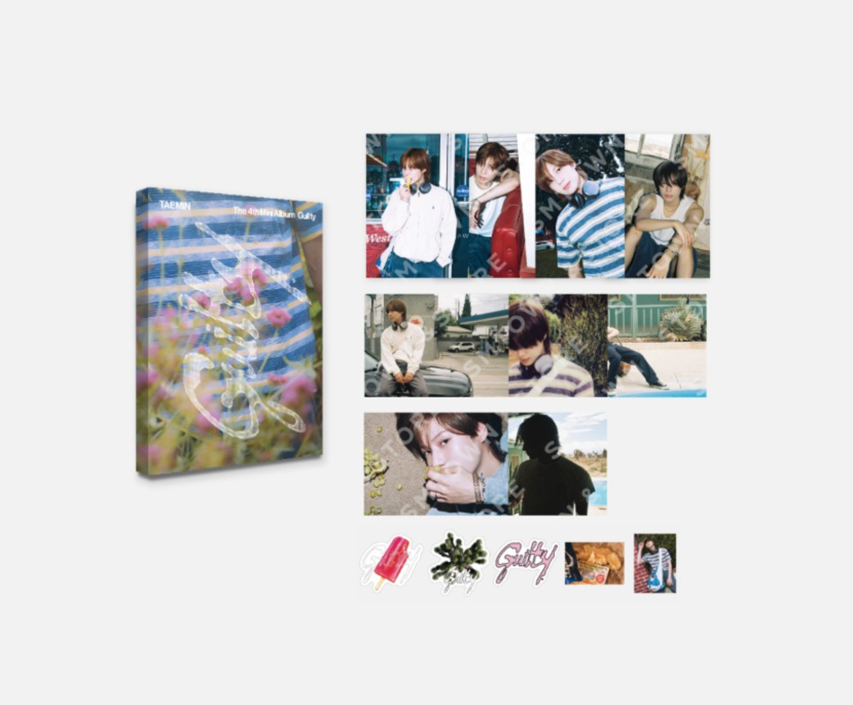 Taemin Press It Official Postcard Complete Set deals