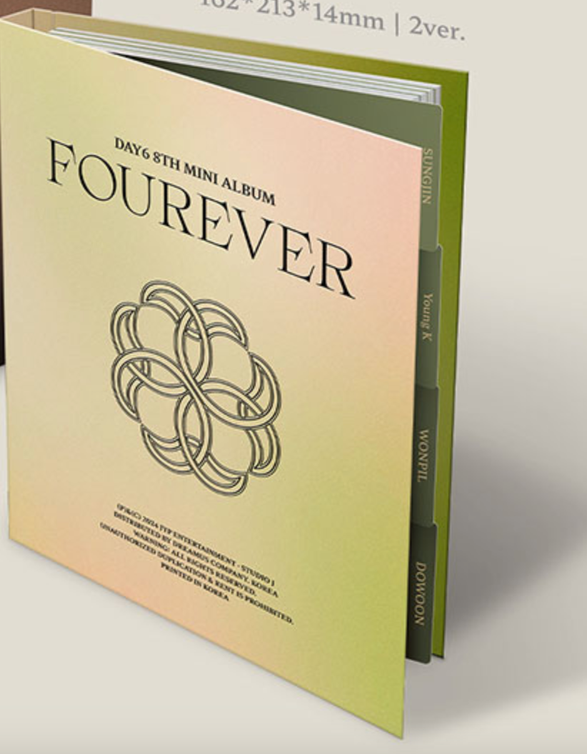 DAY6 - FOUREVER 8TH MINI ALBUM PHOTOBOOK