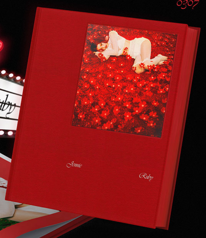 JENNIE - RUBY THE 1ST STUDIO ALBUM PHOTOBOOK