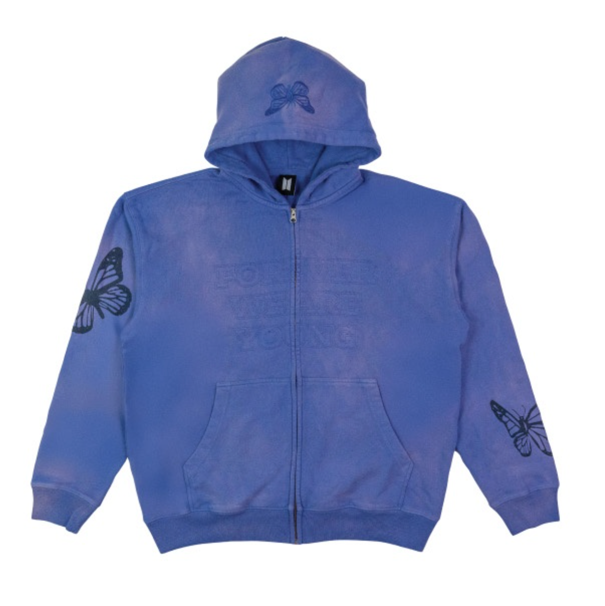 BTS ARMY - FOREVER WE ARE YOUNG MD Hoodie Zip-up