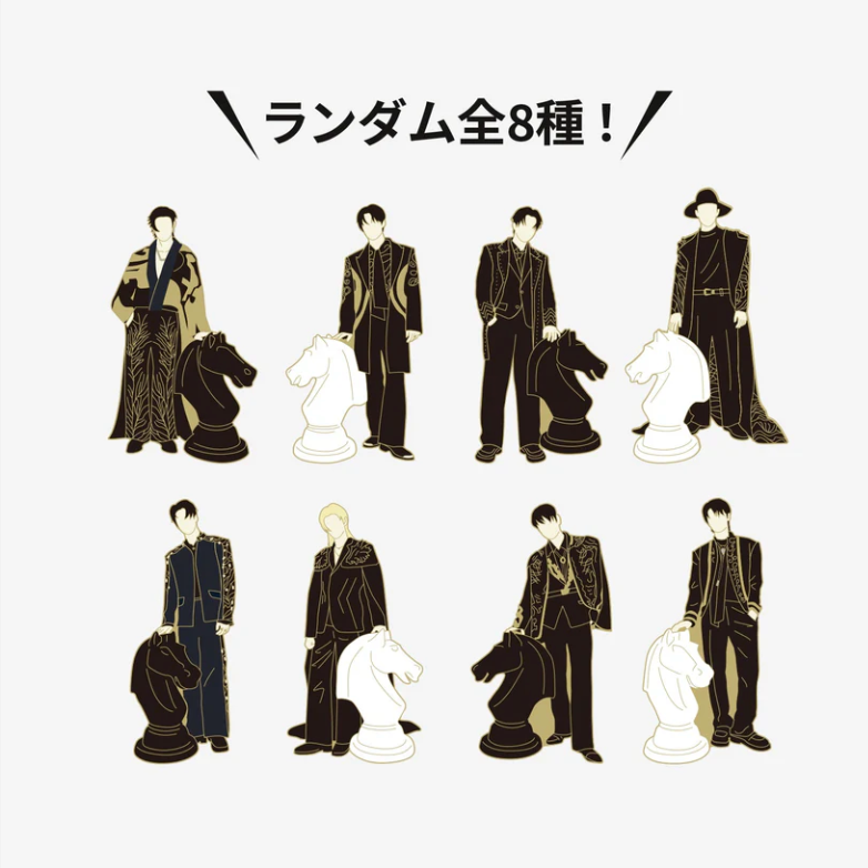 RANDOM PIN BADGE / Stray Kids JAPAN SEASON’S GREETINGS 2026 “FORCE”