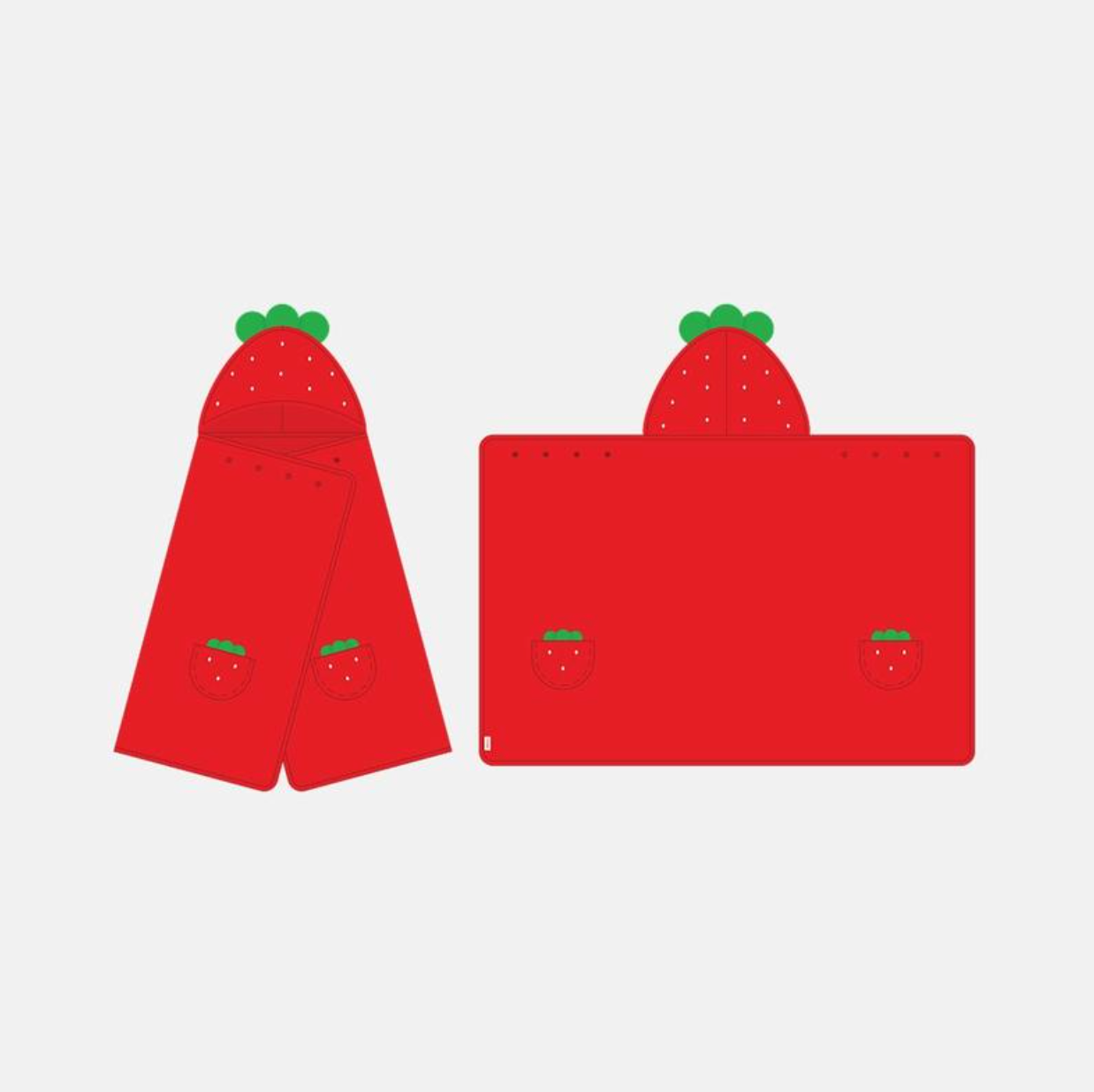 TWICE - CHAEYOUNG STRAWBERRY BLANKET - 10VE UNIVERSE