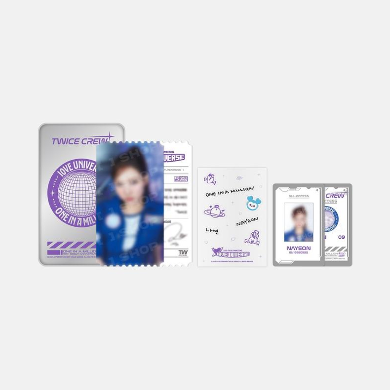 TWICE - TINCASE PHOTO SET - 10VE UNIVERSE