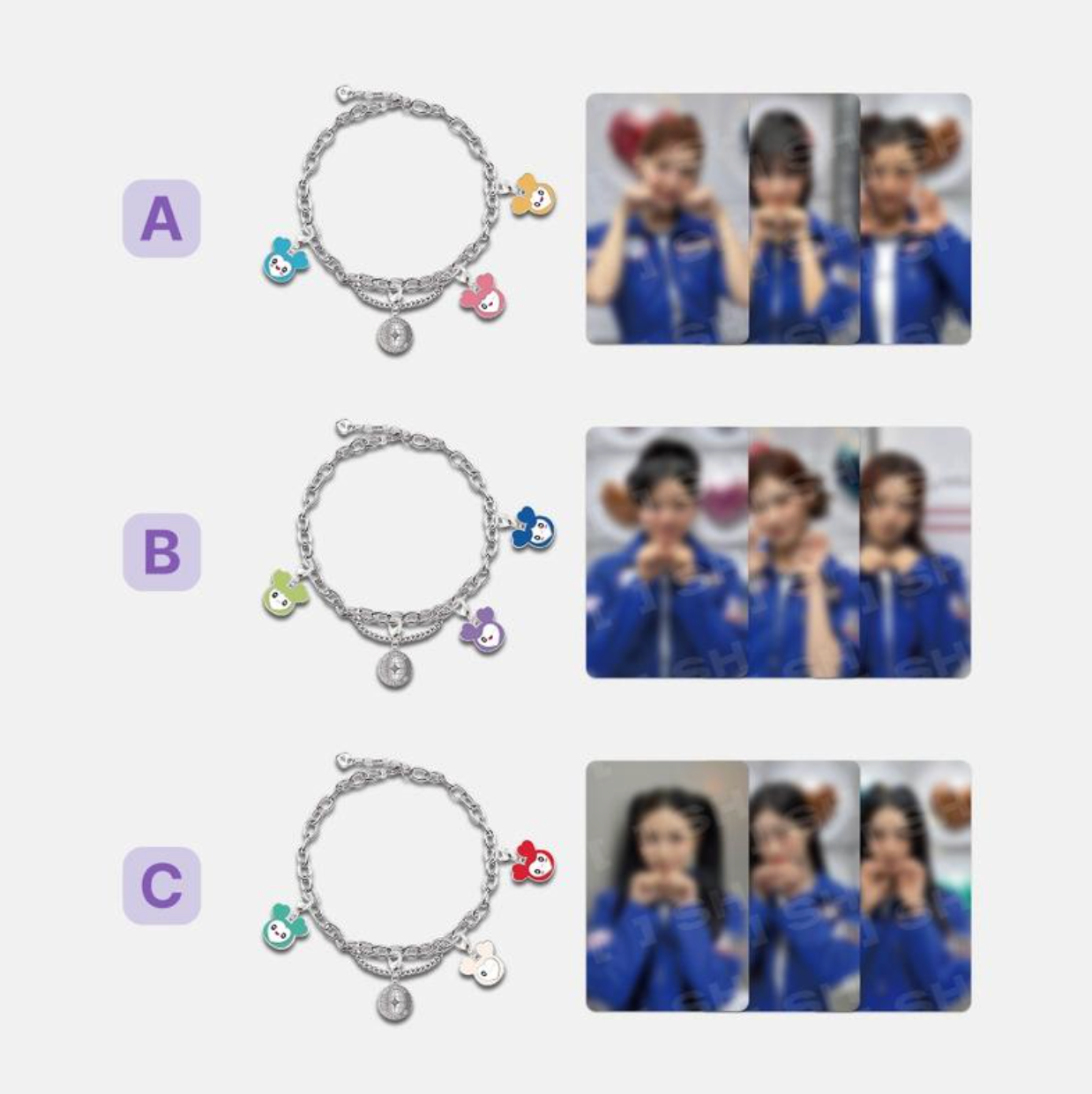 TWICE - LOVELY CUSTOM BRACELET - 10VE UNIVERSE