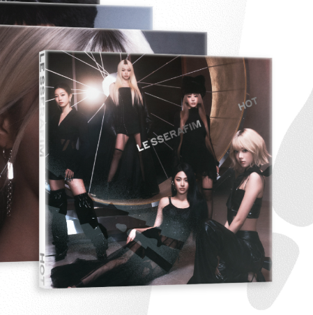 LE SSERAFIM - HOT 5TH MINI ALBUM COMPACT VER