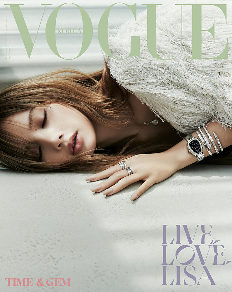 BLACKPINK LISA - VOGUE MAGAZINE 2025 DECEMBER ISSUE FOR BULGARI COVER