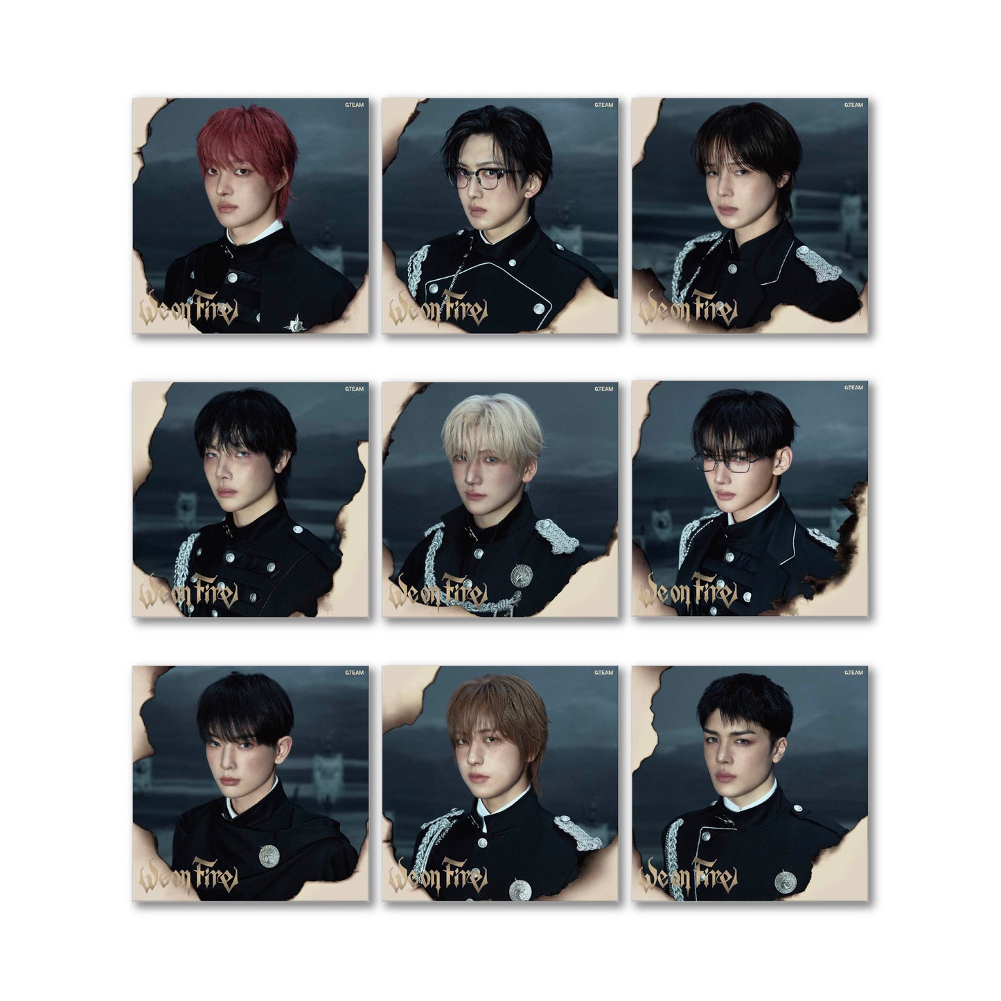 &TEAM - 3rd EP 『We on Fire』 SOLO EDITION