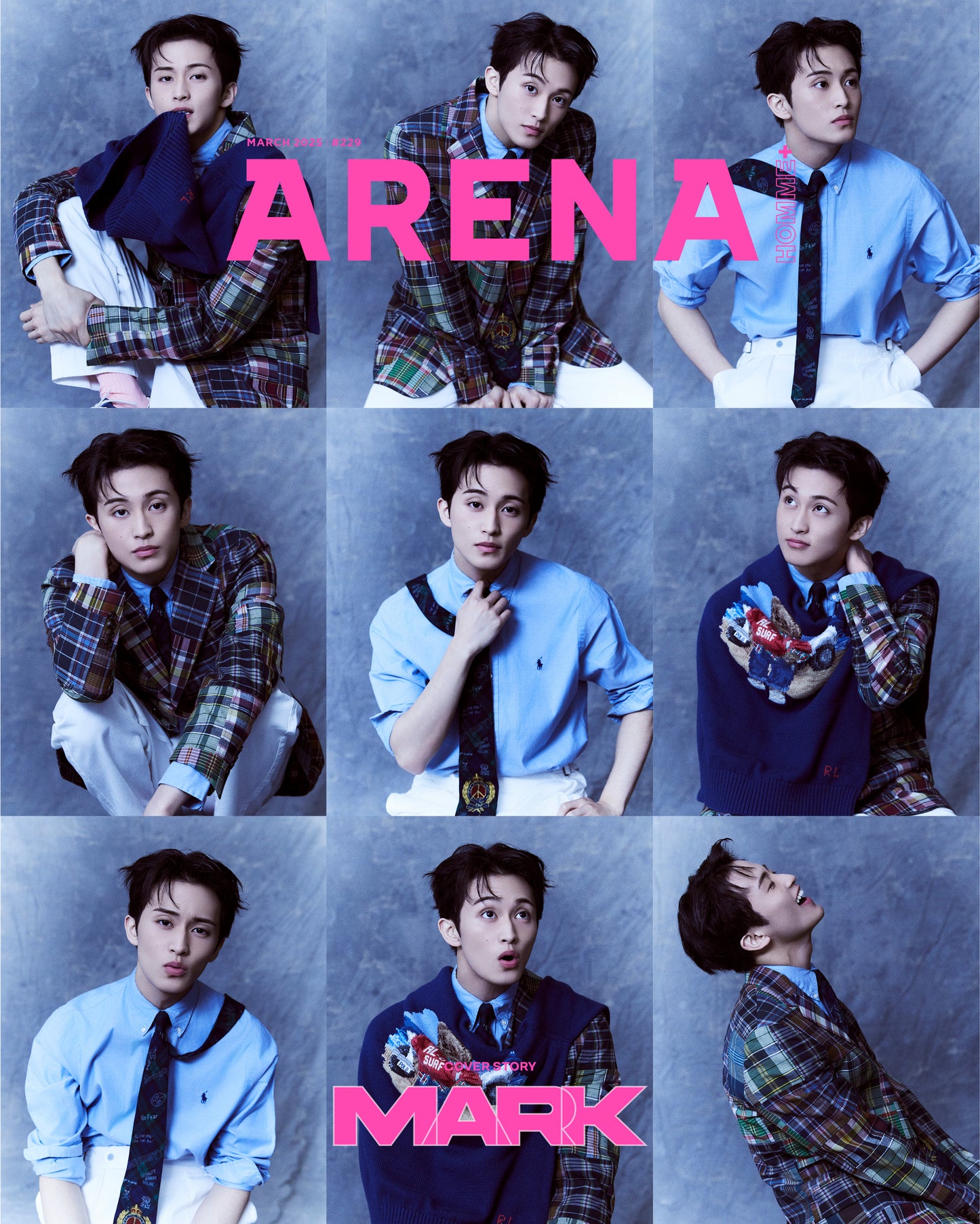 NCT MARK - ARENA HOMME MAGAZINE 2025 MARCH ISSUE