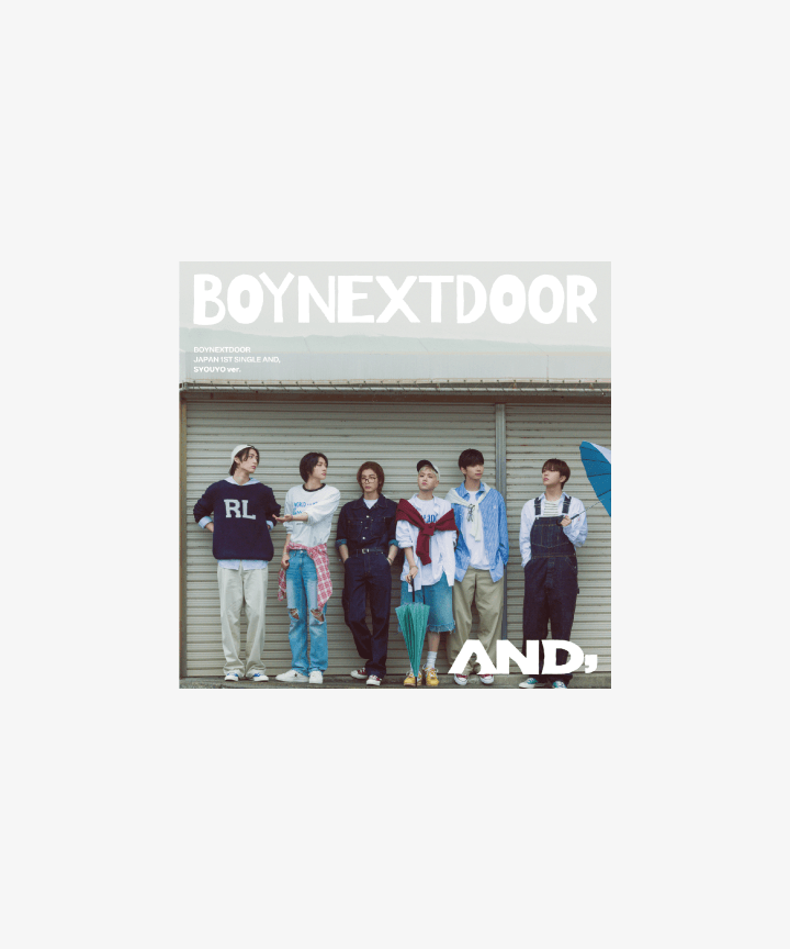 BOYNEXTDOOR - AND, JAPAN 1ST SINGLE ALBUM STANDARD EDITION