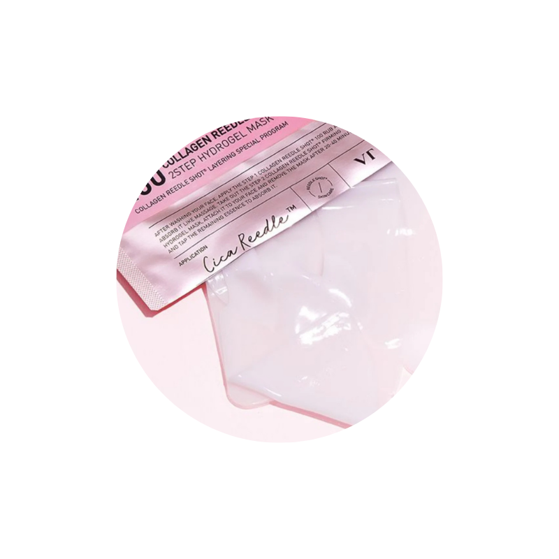 VT COSMETICS COLLAGEN REEDLE SHOT 100 2-STEP MASK