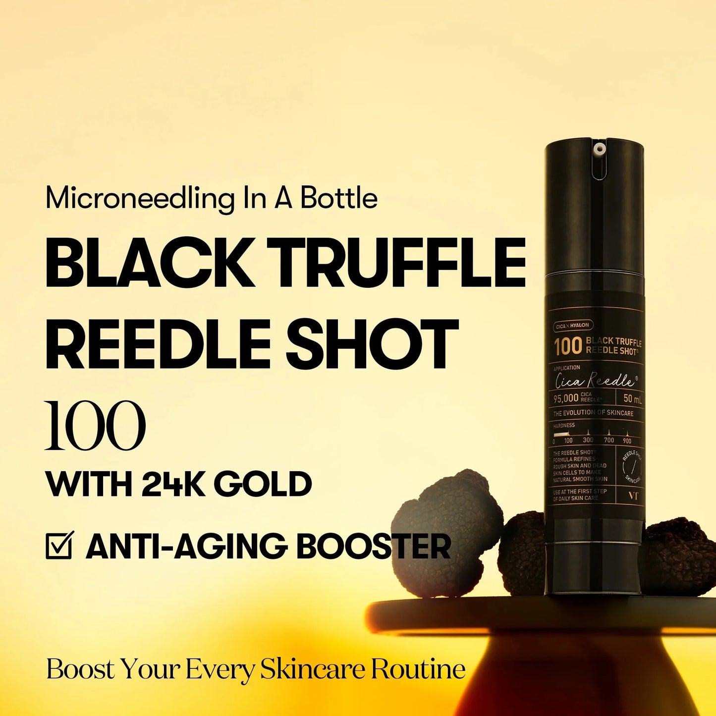 VT COSMETICS BLACK TRUFFLE REEDLE SHOT® 100