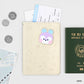 BT21 MININI LEATHER PATCH PASSPORT COVER (MANG)