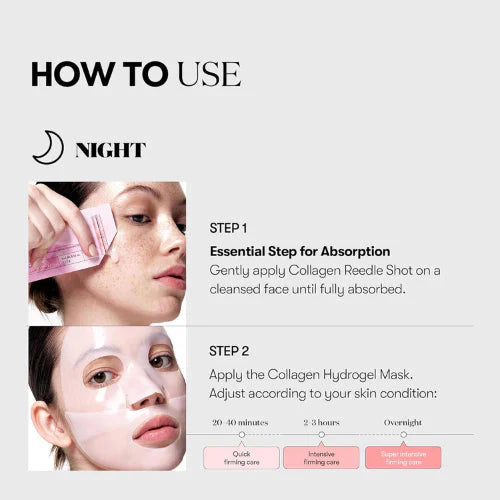 VT COSMETICS COLLAGEN REEDLE SHOT 100 2-STEP MASK