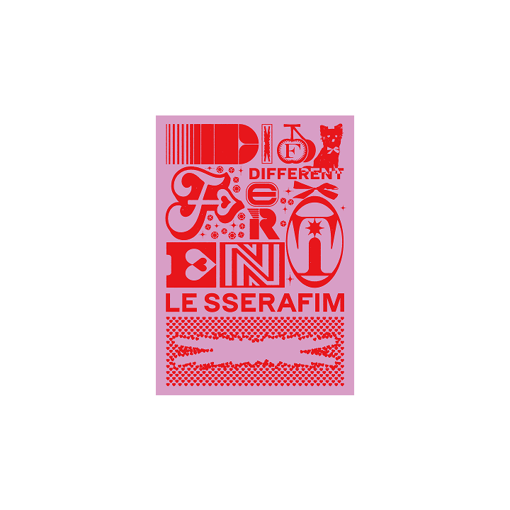 LE SSERAFIM - DIFFERENT JAPAN 4TH SINGLE ALBUM LIMITED EDITION B (NOSTALGIC YLANG)