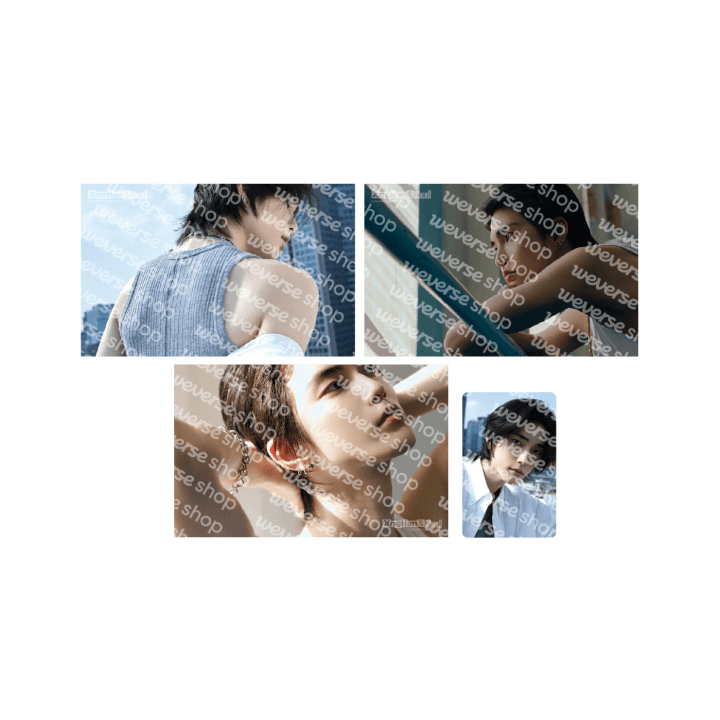 XNGHAN&XOUL - WASTE NO TIME OFFICIAL MD 4X6 PHOTO SET