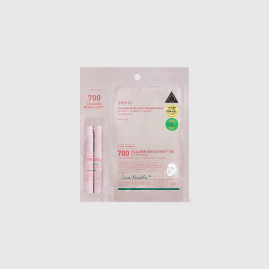 VT COSMETICS COLLAGEN REEDLE SHOT 700 2-STEP MASK