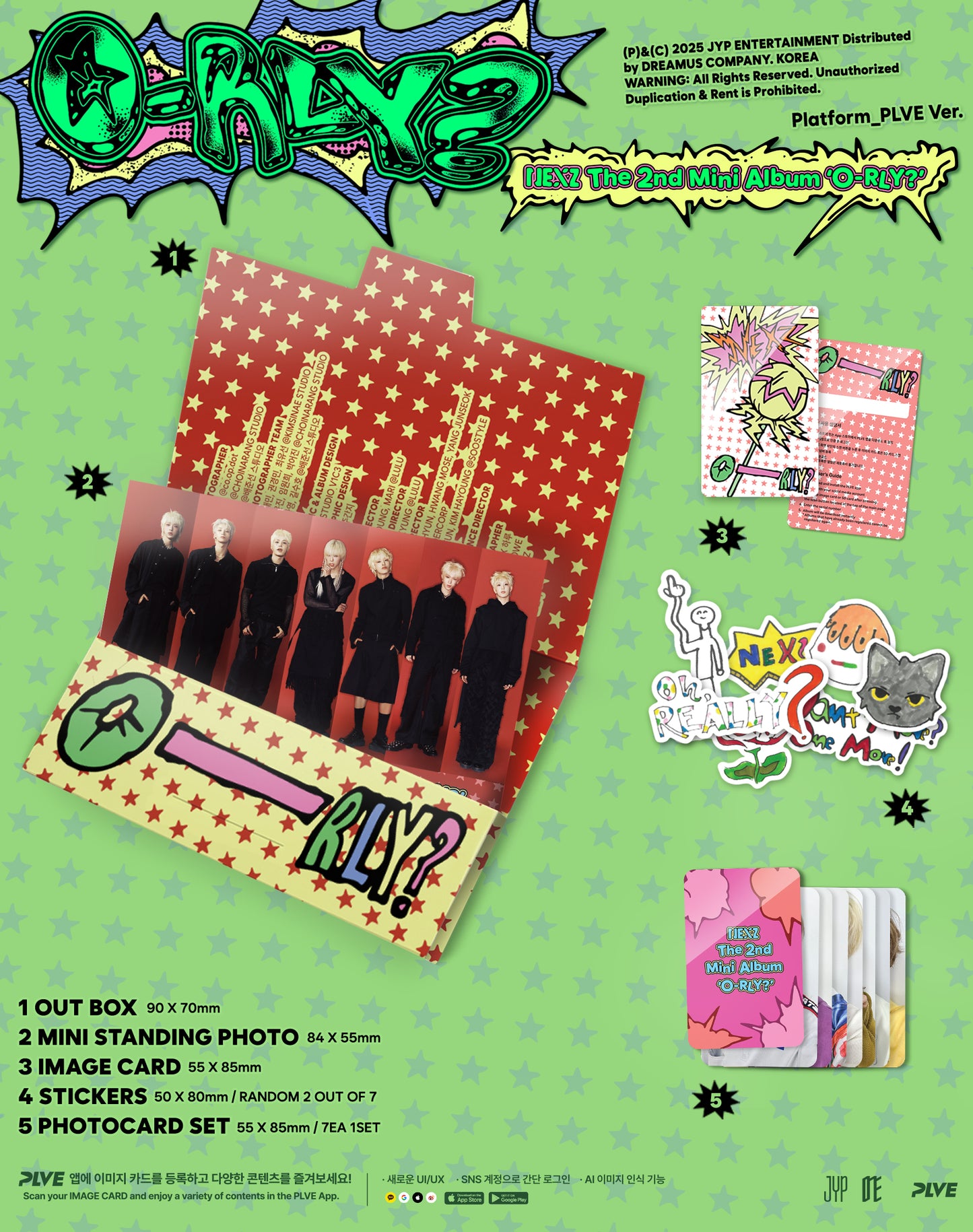 NEXZ - O-RLY? 2ND MINI ALBUM PLATFORM PLVE VER