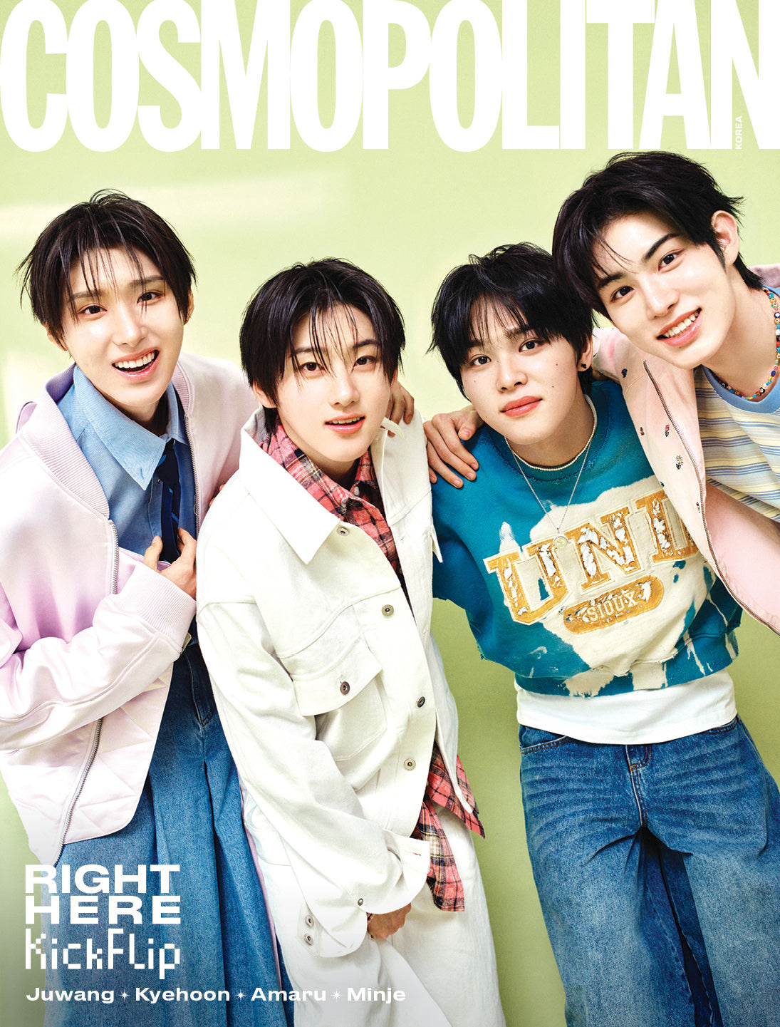 KICKFLIP - COSMOPOLITAN MAGAZINE MAY 2025 ISSUE