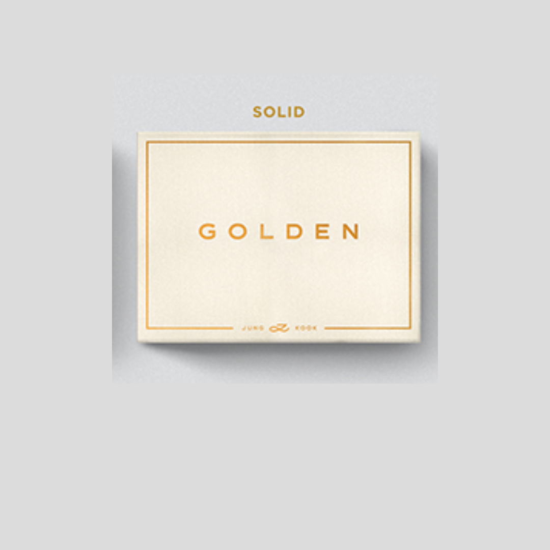 BTS Jungkook - GOLDEN 1ST SOLO ALBUM