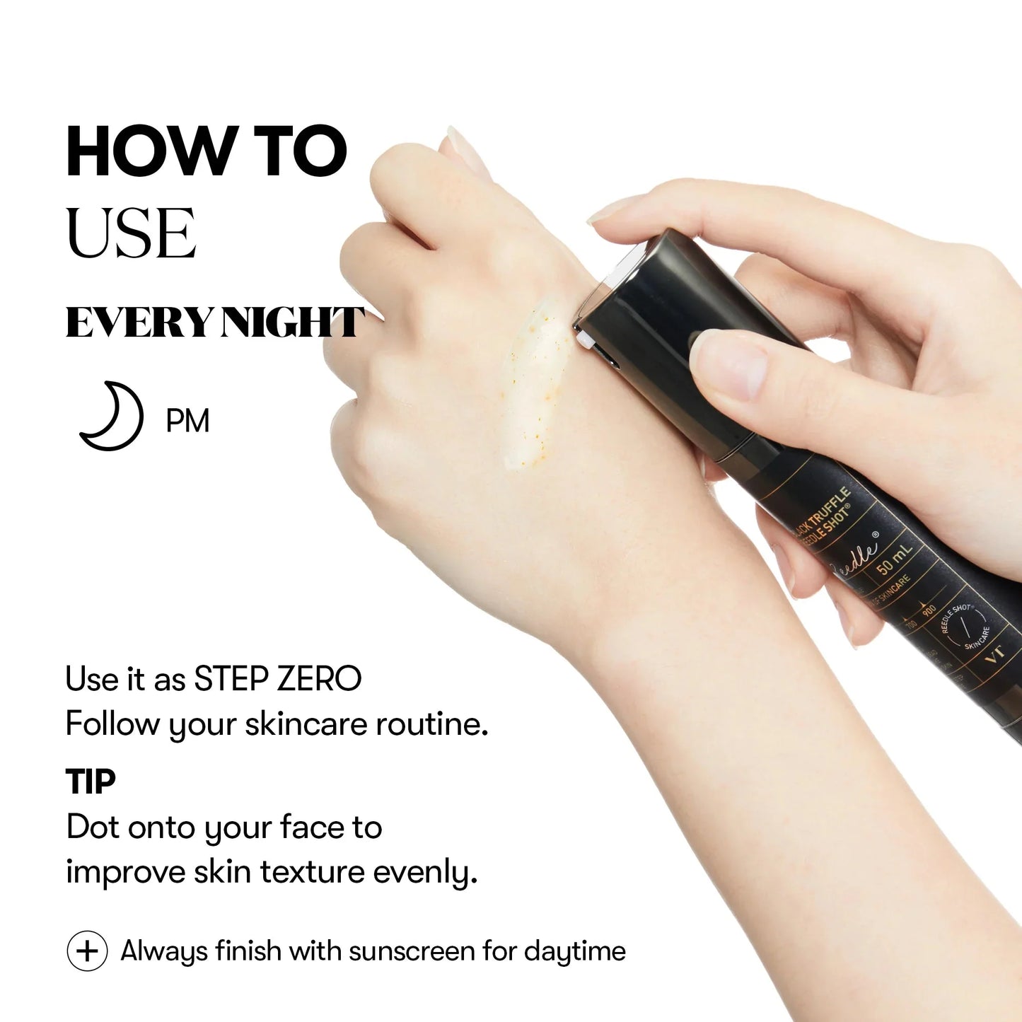 VT COSMETICS BLACK TRUFFLE REEDLE SHOT® 100