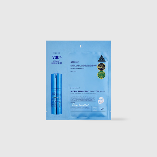 VT COSMETICS HYDROP REEDLE SHOT 700hL 2 STEP MASK