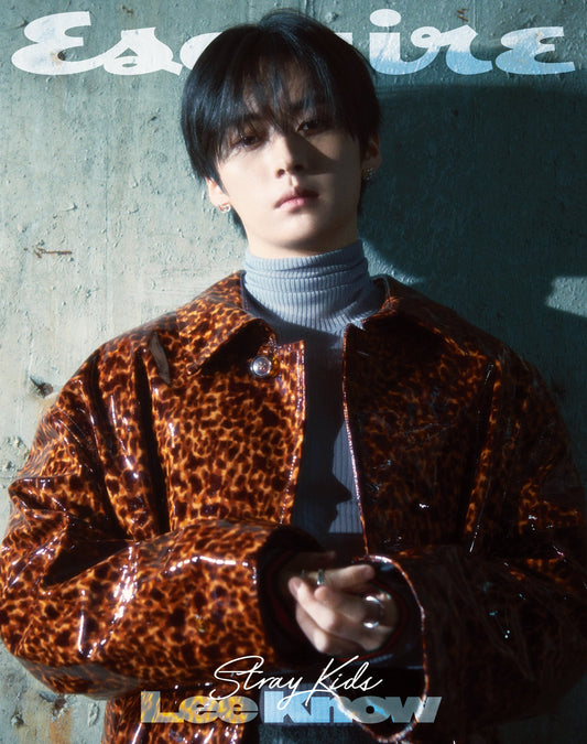 STRAY KIDS LEE KNOW - ESQUIRE MAGAZINE 2025 AUGUST ISSUE