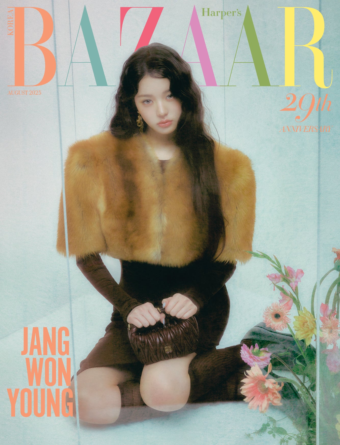 IVE JANG WON YOUNG - BAZAAR MAGZINE 2025 AUGUST ISSUE