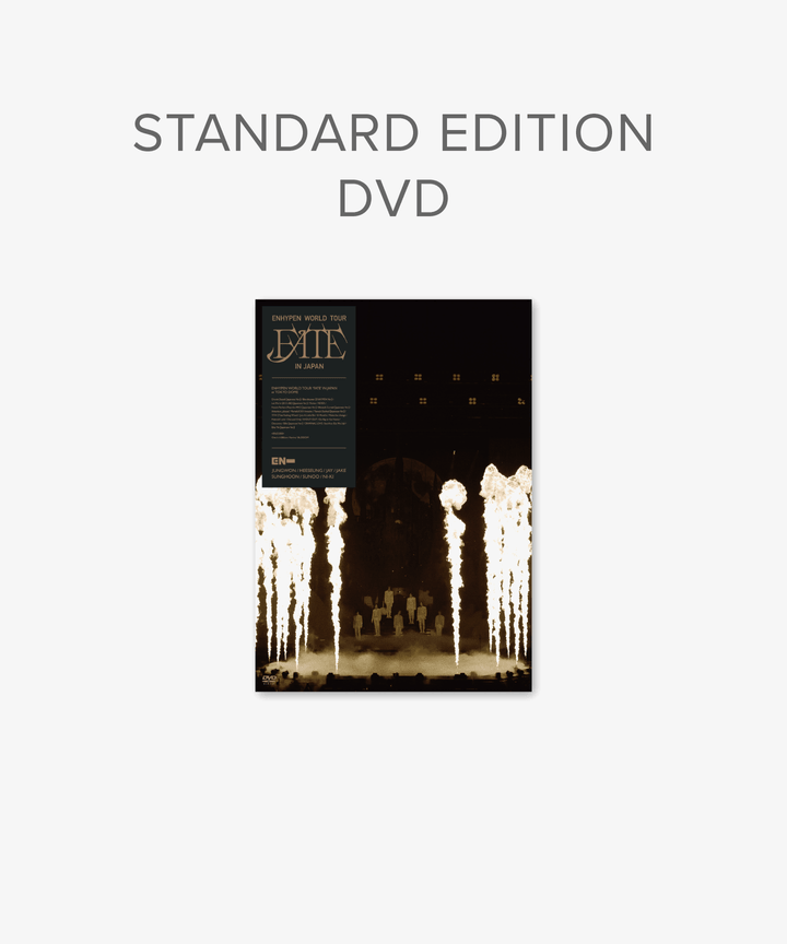 ENHYPEN - WORLD TOUR 'FATE' IN JAPAN (Standard Edition / DVD)