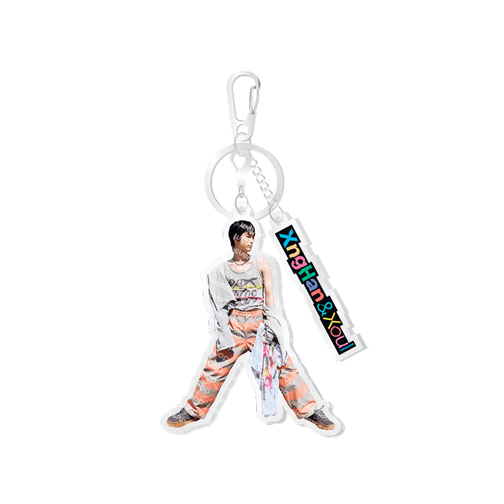 XNGHAN&XOUL - WASTE NO TIME OFFICIAL MD ACRYLIC KEYRING