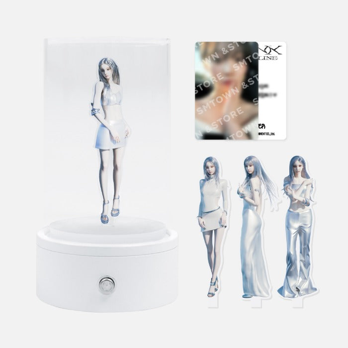 AESPA - SYNK : AEXIS LINE 2025 LIVE TOUR OFFICIAL MD ACRYLIC MOOD LAMP SET